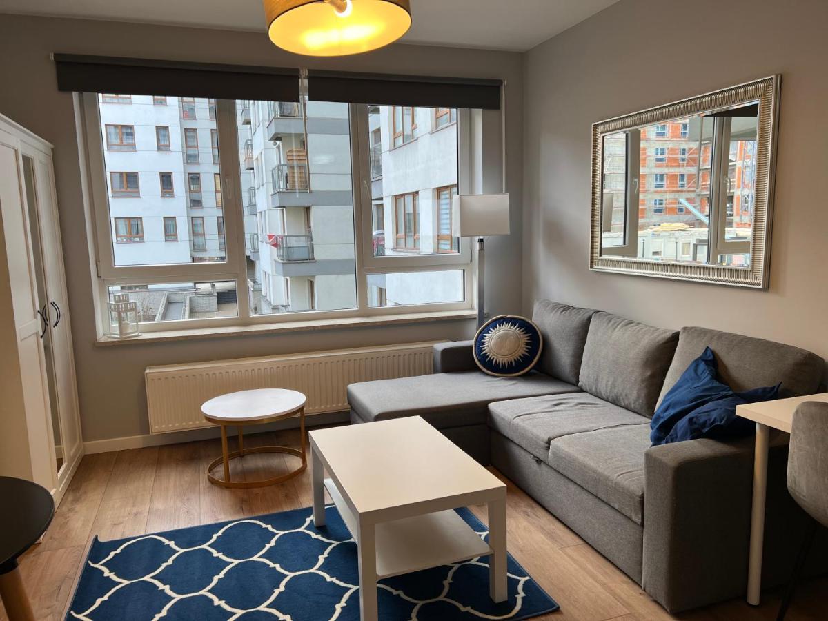 Krakowska Blue Studio Free Parking 2 Apartment Varşovia Exterior foto